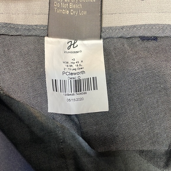 J.Hilburn Blue Performance Golf Shorts. Men’s size 36 Waist. ⛳️ - Picture 12 of 13